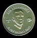 1969 Saints Doubloons Dan Abramowicz football card
