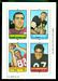1969 Topps 4-in-1 Burson - Abramowicz - Witcher - O'Bradovich football card