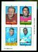 1969 Topps 4-in-1 Carolan - Garron - Jaquess - Hicks football card