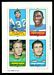 1969 Topps 4-in-1 Allison - Buncom - Sauer - Emanuel football card