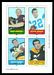 1969 Topps 4-in-1 football card #29: Jurgensen - Bass - Parks - Martha