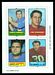 1969 Topps 4-in-1 Lamonica - Cunningham - Barber - Hunt football card
