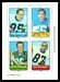 1969 Topps 4-in-1 Ballman - Hill - Dowler - Jefferson