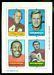 1969 Topps 4-in-1 Wilson - Bramlett - Little - Beathard