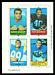 1969 Topps 4-in-1 Bishop - Banaszak - Day - Guidry football card