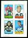 1969 Topps 4-in-1 Bosley - Wilburn - Simon - Nowatzke football card