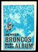 1969 Topps Mini-Card Albums Denver Broncos football card