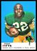 1969 Topps Elijah Pitts football card