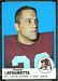 1969 Topps Chuck LaTourette football card