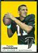 1969 Topps Randy Johnson football card