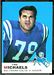 1969 Topps Lou Michaels football card