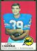 1969 Topps football card