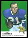 1969 Topps Jim Lindsey football card