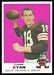 1969 Topps Frank Ryan football card