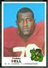 1969 Topps football card #153: Bobby Bell