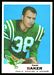 1969 Topps football card #154: Sam Baker