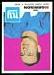 1969 Topps football card #175: Joe Morrison
