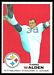 1969 Topps Bobby Walden football card