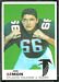 1969 Topps Jim Simon football card