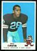 1969 Topps Ben Davis football card