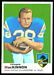 1969 Topps football card #202: Jacque MacKinnon