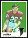 1969 Topps football card #206: Ray Ogden
