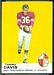 1969 Topps Tommy Davis football card