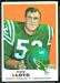 1969 Topps football card #220: Dave Lloyd