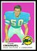 1969 Topps Frank Emanuel football card
