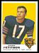 1969 Topps Richie Petitbon football card