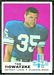 1969 Topps Tom Nowatzke football card