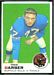 1969 Topps football card #242: Stew Barber