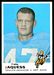1969 Topps football card #261: Pete Jaquess