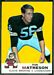 1969 Topps Bob Matheson football card
