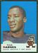 1969 Topps Erich Barnes football card