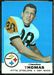 1969 Topps football card #42: Clendon Thomas