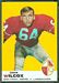 Dave Wilcox - 1969 Topps football card #44