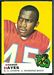 1969 Topps football card #58: Wendell Hayes