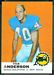 1969 Topps Dick Anderson football card