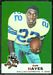 1969 Topps Bob Hayes football card