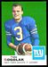 1969 Topps Pete Gogolak football card