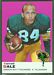 1969 Topps Carroll Dale football card