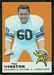 1969 Topps football card #82: Roy Winston