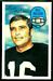 1970 Kelloggs Bill Nelsen football card
