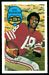 1970 Kelloggs Gene Washington football card
