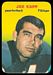 1970 Topps Super Glossy Joe Kapp football card
