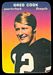 1970 Topps Super Glossy football card #23: Greg Cook