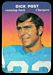 1970 Topps Super Glossy football card #33: Dick Post
