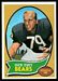 1970 Topps football card #106: Dick Evey