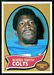 1970 Topps football card #114: Bubba Smith